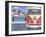 Volkswagon Sea View-Peter Adderley-Framed Art Print