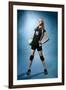 Volleyball Girl-Val Thoermer-Framed Photographic Print