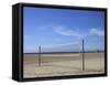 Volleyball Net, Santa Monica, Los Angeles, California, United States of America, North America-Wendy Connett-Framed Stretched Canvas