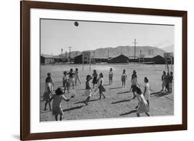 Vollyball-Ansel Adams-Framed Premium Giclee Print