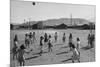 Vollyball-Ansel Adams-Mounted Premium Giclee Print