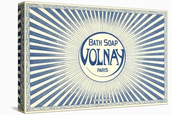 Volnay Soap Label-null-Stretched Canvas