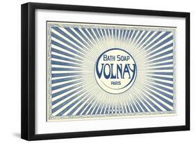 Volnay Soap Label-null-Framed Art Print