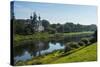 Vologda River in Vologda, Russia, Europe-Michael Runkel-Stretched Canvas