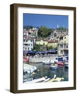 Volovsko Harbour, Croatia-Peter Thompson-Framed Photographic Print