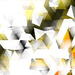 Abstract Triangular Background-VolsKinvols-Laminated Art Print