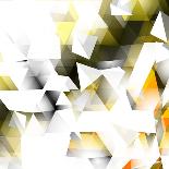 Abstract Triangular Background-VolsKinvols-Art Print