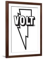 Volt Records-null-Framed Art Print