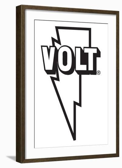 Volt Records-null-Framed Art Print