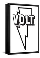 Volt Records-null-Framed Stretched Canvas