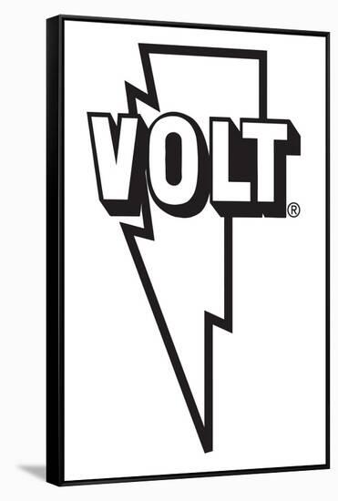 Volt Records-null-Framed Stretched Canvas