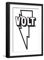 Volt Records-null-Framed Art Print