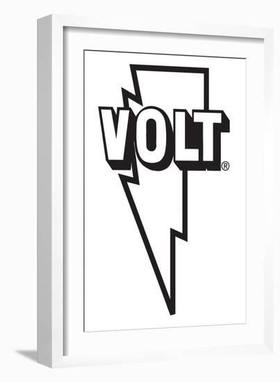 Volt Records-null-Framed Art Print