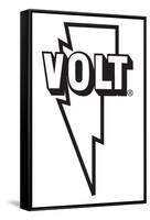 Volt Records-null-Framed Stretched Canvas