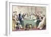 Volta Demonstrating His Voltaic Pile before First Consul (Napoleon Bonaparte)-null-Framed Giclee Print