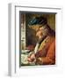 Voltaire (1694-1778) in His Study-null-Framed Giclee Print