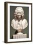 Voltaire, 1778 (Marble)-Jean-Antoine Houdon-Framed Giclee Print