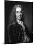 Voltaire, 18th Century French Author, Playwright, Satirist and Man of Letters-null-Mounted Giclee Print