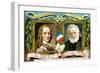 Voltaire and Victor Hugo, C1900-null-Framed Giclee Print