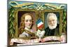 Voltaire and Victor Hugo, C1900-null-Mounted Giclee Print