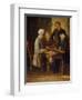 Voltaire at a Chess Table, Between 1750 and 1775-Jean Huber-Framed Giclee Print
