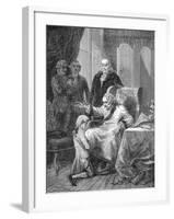 Voltaire Blessing Child-null-Framed Giclee Print