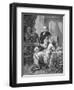 Voltaire Blessing Child-null-Framed Giclee Print
