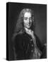 Voltaire, French Author-Middle Temple Library-Stretched Canvas