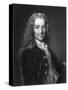 Voltaire, French Author-Middle Temple Library-Stretched Canvas