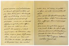 Letter from Francois Marie Arouet De Voltaire to George Keat, 16th January 1760-Voltaire-Giclee Print