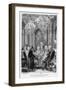 Voltaire Seated Next to King Frederick II at the Château De Sans Souci, Potsdam, Germany, 1878-Adolph Friedrich Erdmann von Menzel-Framed Giclee Print