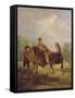 Voltaire-Jean Huber-Framed Stretched Canvas