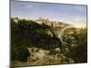 Voltera, le Municipe-Jean-Baptiste-Camille Corot-Mounted Giclee Print