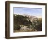 Volterra, 1834-Jean-Baptiste-Camille Corot-Framed Giclee Print