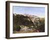 Volterra, 1834-Jean-Baptiste-Camille Corot-Framed Giclee Print