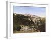 Volterra, 1834-Jean-Baptiste-Camille Corot-Framed Giclee Print