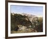 Volterra, 1834-Jean-Baptiste-Camille Corot-Framed Giclee Print
