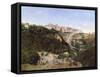 Volterra, 1834-Jean-Baptiste-Camille Corot-Framed Stretched Canvas