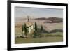 Volterra, Church and Bell Tower, 1834-Jean-Baptiste-Camille Corot-Framed Giclee Print