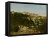 Volterra, Italy, 1834-Jean-Baptiste-Camille Corot-Framed Stretched Canvas