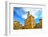 Volterra, Medieval Palace Palazzo Dei Priori, Pisa State, Tuscany, Italy-stevanzz-Framed Photographic Print