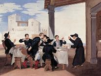 A Practical Joke by Arlotto the Parish Priest-Volterrano Franceschini-Stretched Canvas