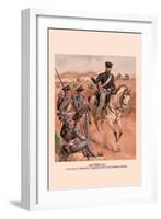 Voltigeur, Infantry, Dragoon and Artillery-H.a. Ogden-Framed Art Print