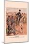 Voltigeur, Infantry, Dragoon and Artillery-H.a. Ogden-Mounted Art Print