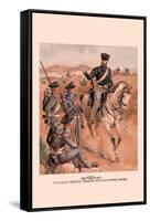 Voltigeur, Infantry, Dragoon and Artillery-H.a. Ogden-Framed Stretched Canvas