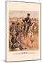 Voltigeur, Infantry, Dragoon and Artillery-H.a. Ogden-Mounted Art Print