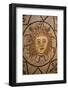 Volubilis, Morocco. Ancient sun face mosaic tile-Jolly Sienda-Framed Photographic Print