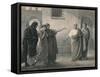 'Volumnia Reproaching Brutus and Sicinius (Coriolanus)', c1870-J Stephenson-Framed Stretched Canvas