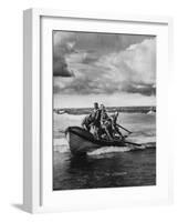 Voluntary Lifesavers-Emil Otto Hoppé-Framed Photographic Print