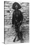 Volunteer Mexican Soldier with Rifle Photograph - Mexico-Lantern Press-Stretched Canvas